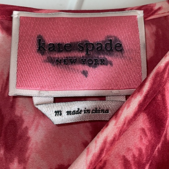 Kate Spade ♠️ pink Panthera, wide-leg romper size med - Picture 8 of 8